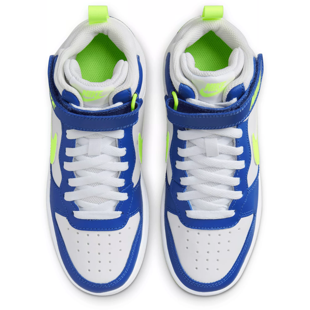 Nike Big Kids' Court Borough Mid 2 – (GS) Shoes - HJ9241-488