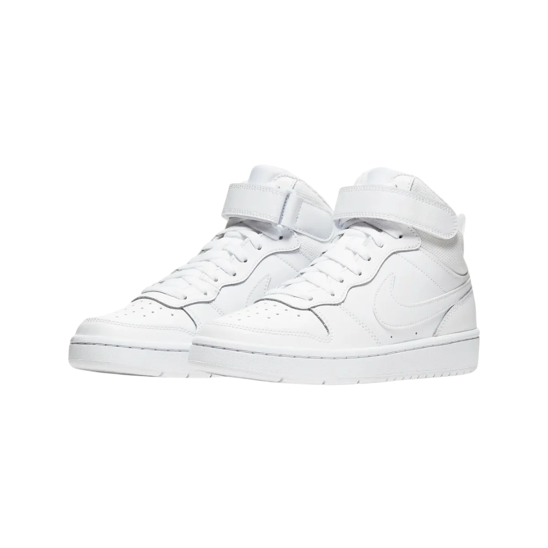 Nike Big Kids’ Court Borough Mid 2 (GS) Shoes – CD7782-100