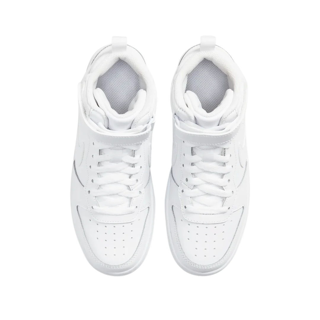 Nike Big Kids’ Court Borough Mid 2 (GS) Shoes – CD7782-100