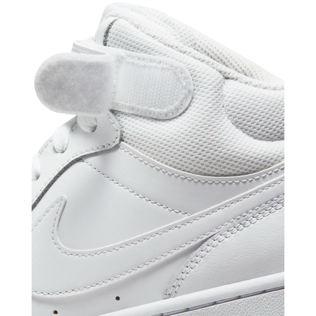 Nike Big Kids’ Court Borough Mid 2 (GS) Shoes – CD7782-100