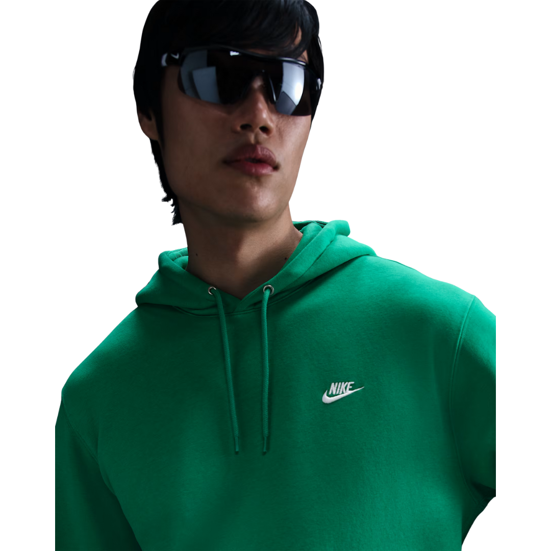 Nike Club Men’s Pullover Fleece Hoodie – Stadium Green FN3859-324