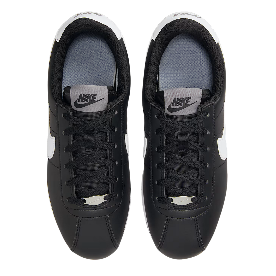 Nike Big Kids’ Cortez Shoes – Black/White - DM0950-001