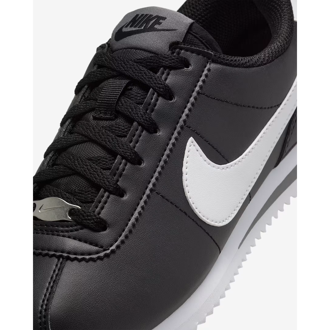 Nike Big Kids’ Cortez Shoes – Black/White - DM0950-001