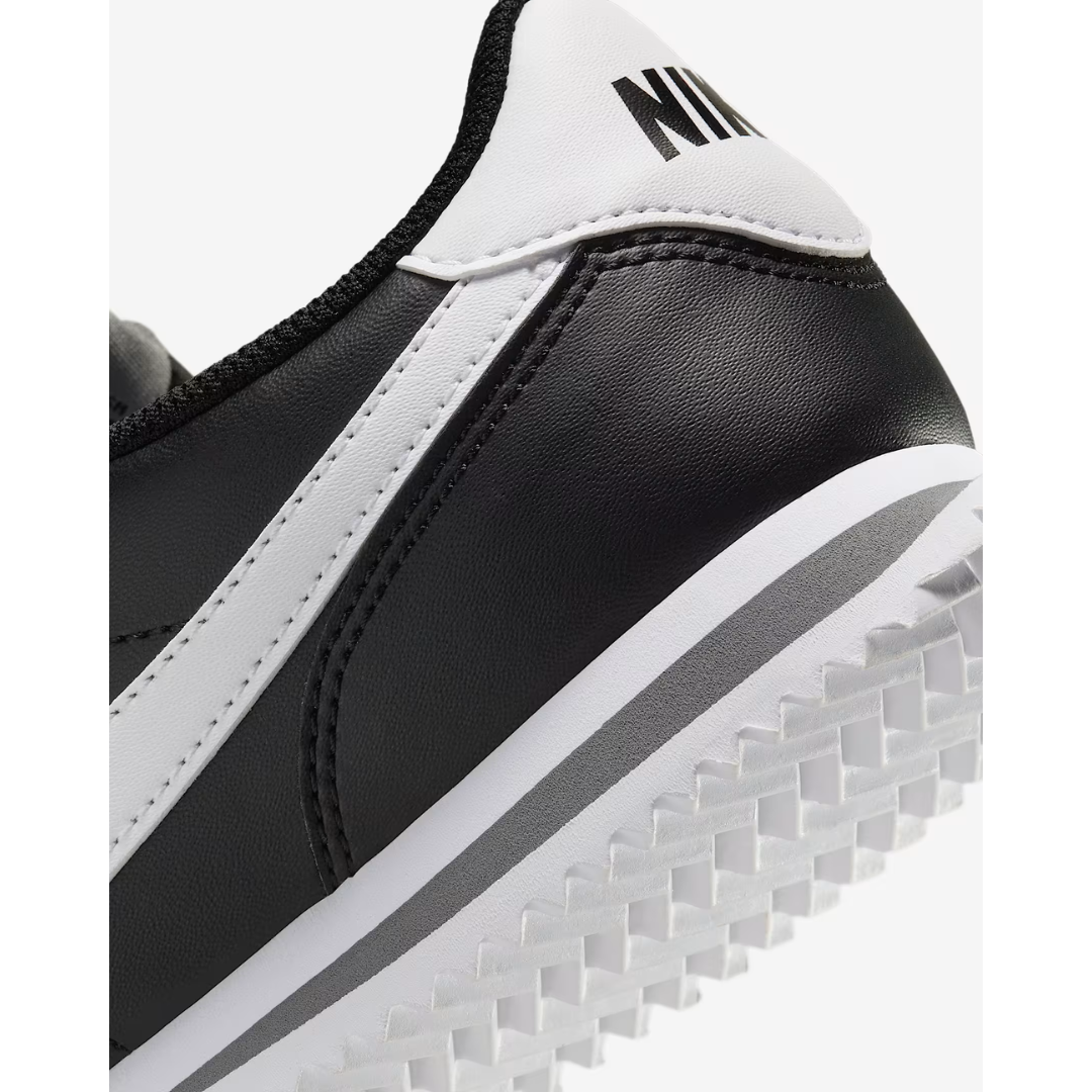 Nike Big Kids’ Cortez Shoes – Black/White - DM0950-001