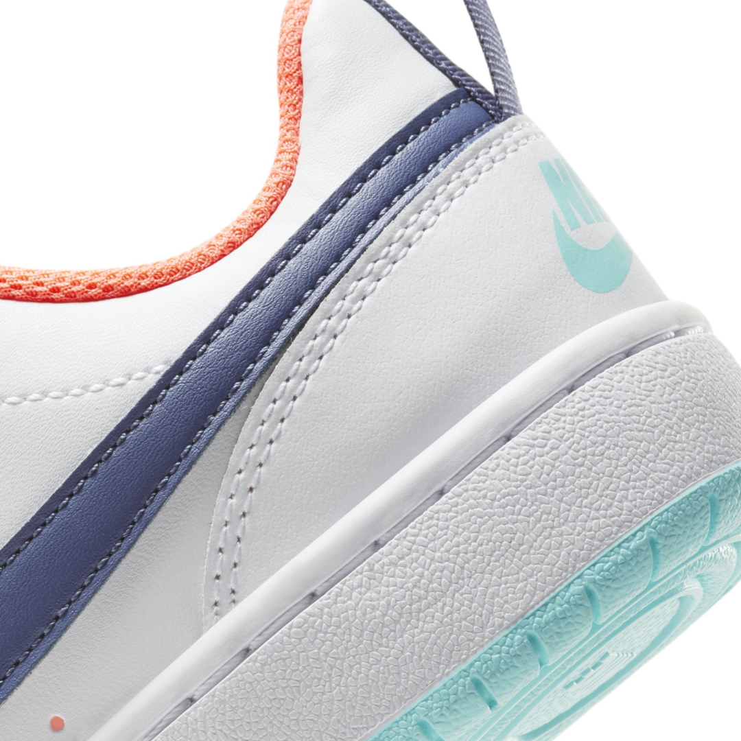 Nike Big Kids Court Borough Low 2 Shoes (GS) BQ5448-112