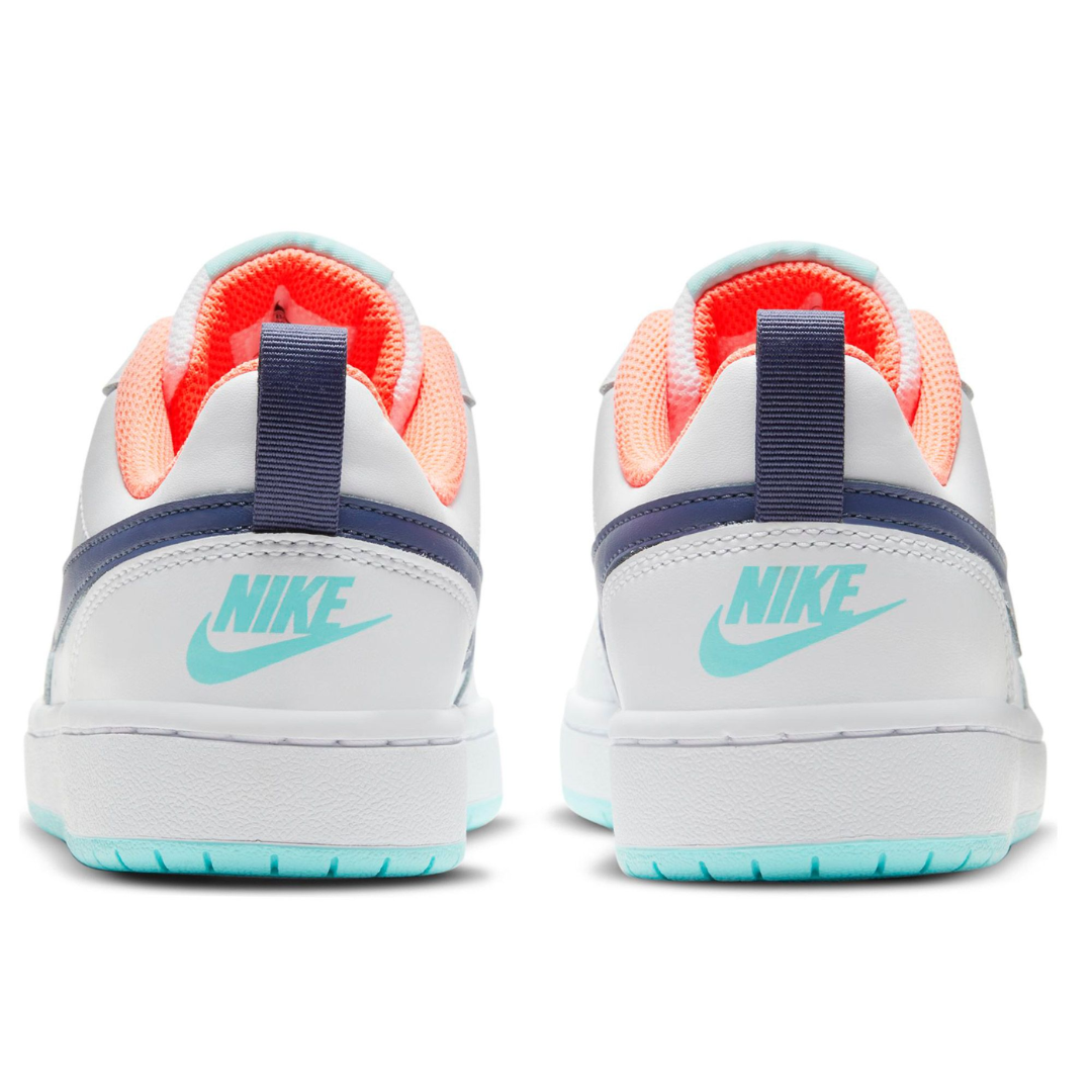 Nike Big Kids Court Borough Low 2 Shoes (GS) BQ5448-112