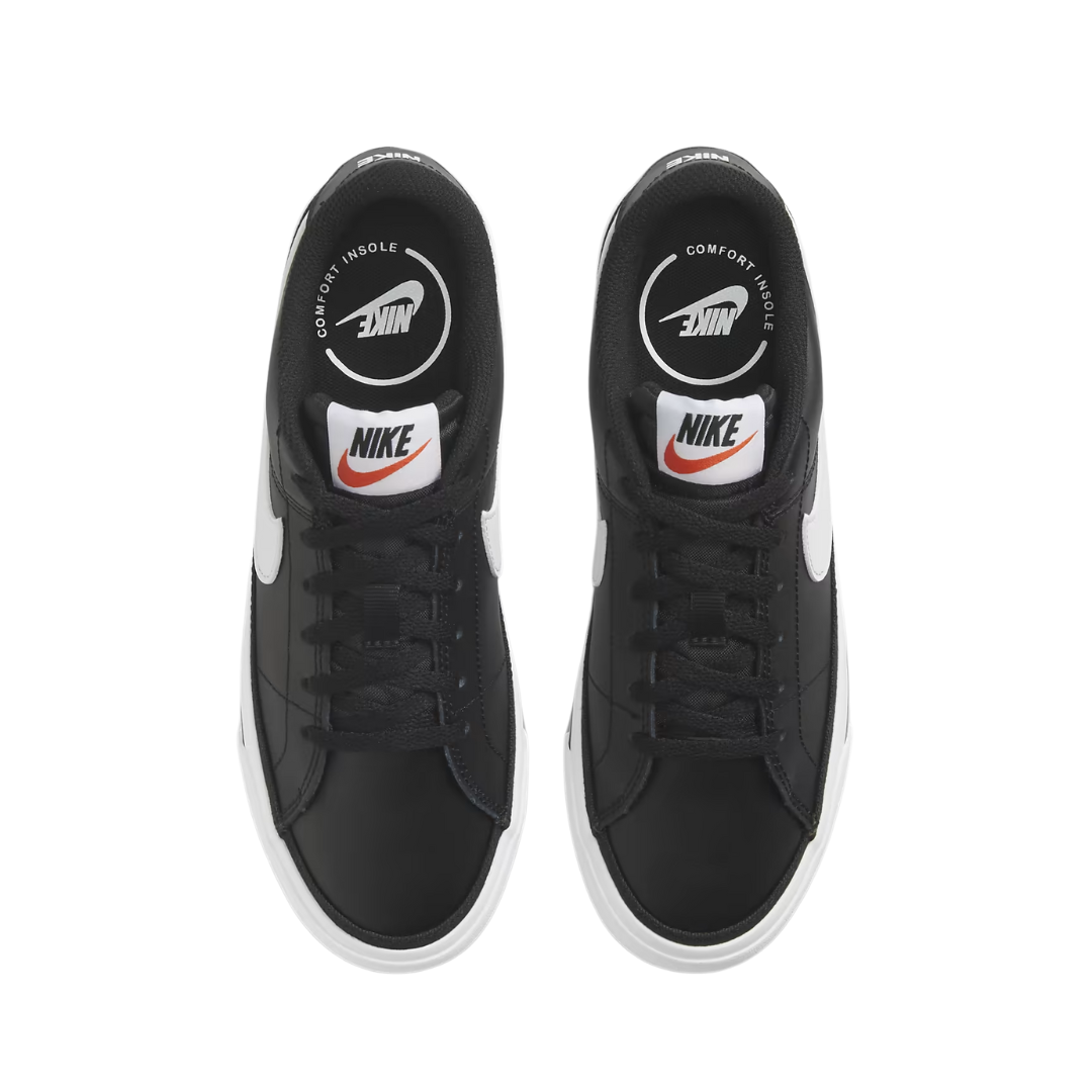 Nike Big Kids' Court Legacy Shoes Black DA5380-002