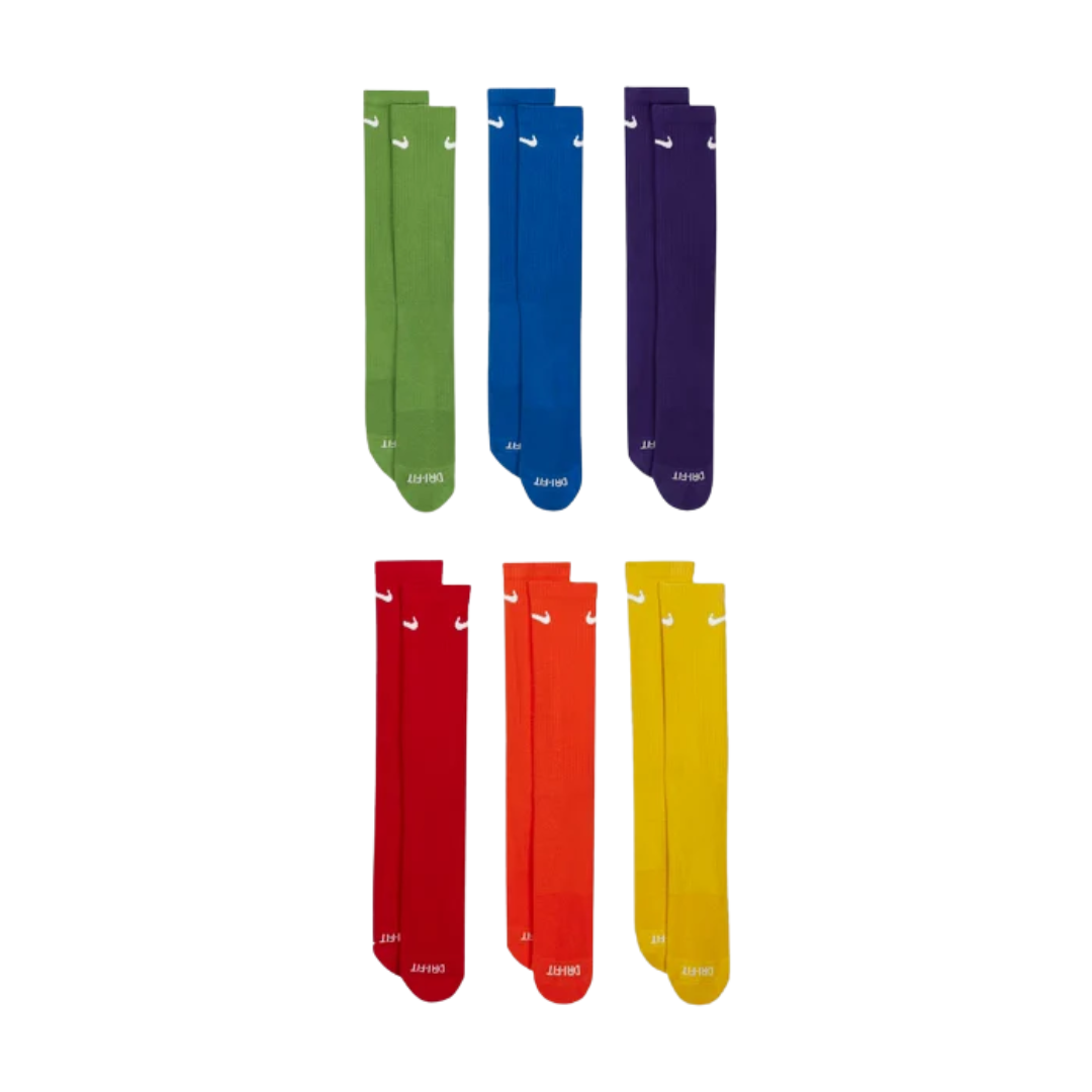 Nike Everyday Plus Cushioned Training Crew Socks (6 Pairs) –SX6897-903