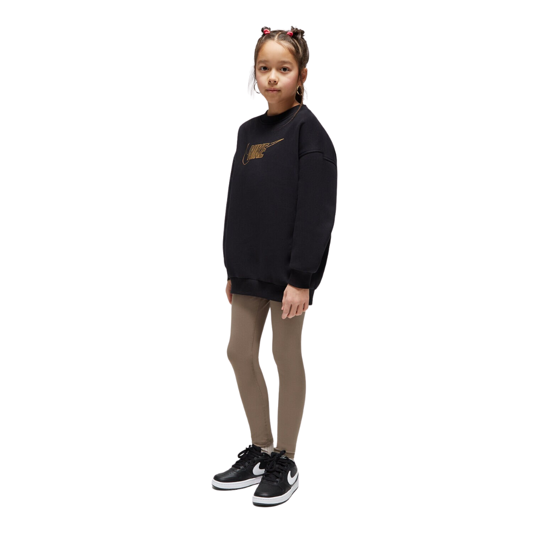 Nike Girls Fleece Club Sweatshirt Black FJ6161-010