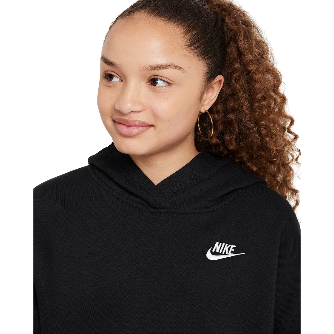 Nike Kids’ Sportswear Club Fleece Oversized Pullover Hoodie – FZ5579-010