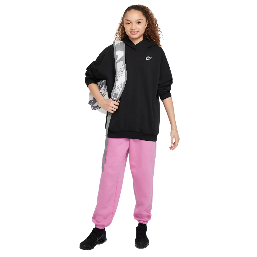Nike Kids’ Sportswear Club Fleece Oversized Pullover Hoodie – FZ5579-010