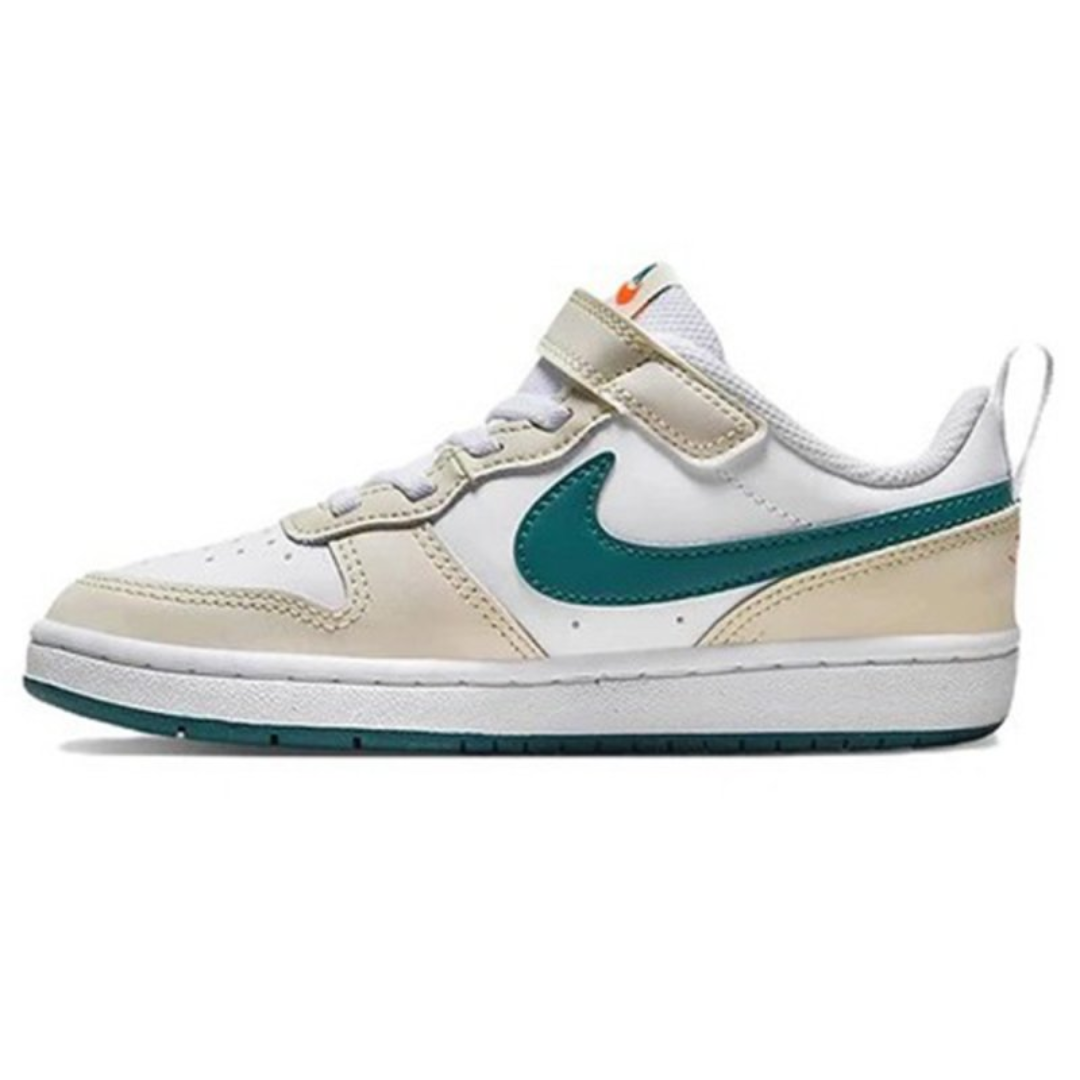 Nike Little Kids' Court Borough Low 2 (PSV) Shoes BQ5451-017