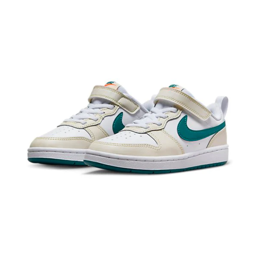 Nike Little Kids' Court Borough Low 2 (PSV) Shoes BQ5451-017