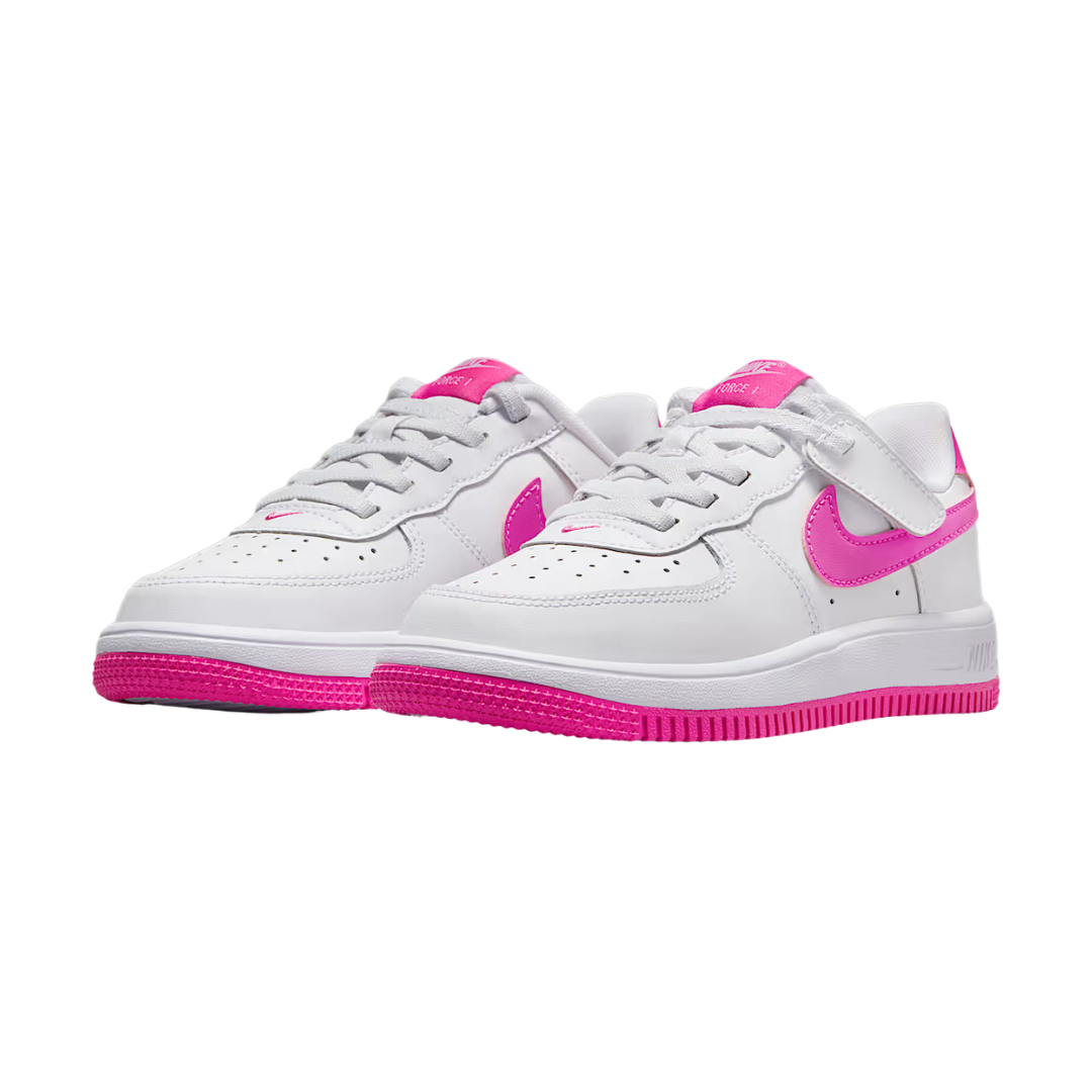 Nike Little Kids' Force 1 Low EasyOn Shoes  FN0237-102