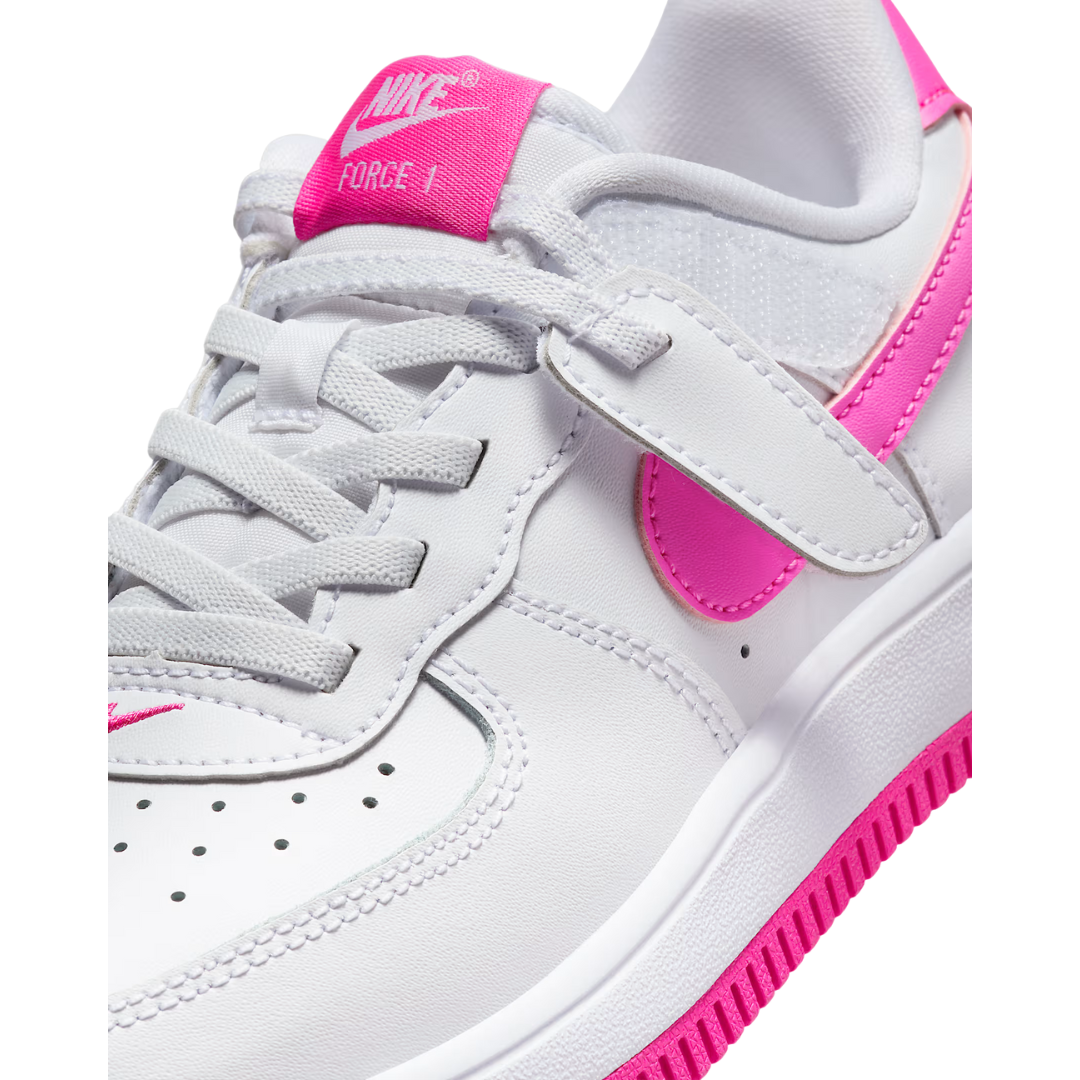Nike Little Kids' Force 1 Low EasyOn Shoes  FN0237-102