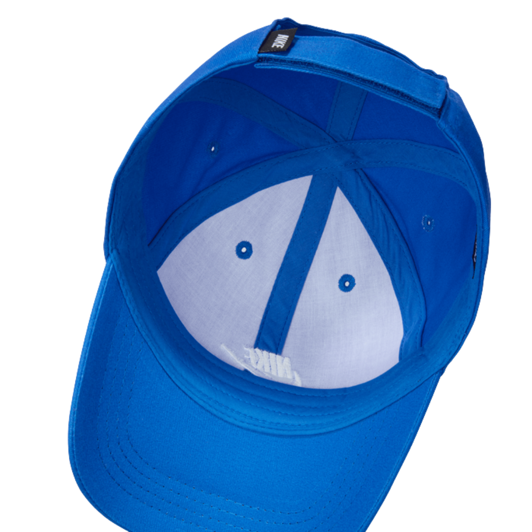 Nike Little Kids’ Futura Curved Brim Cap – Blue 8A2902-U89