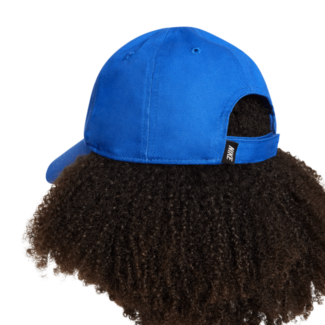 Nike Little Kids’ Futura Curved Brim Cap – Blue 8A2902-U89