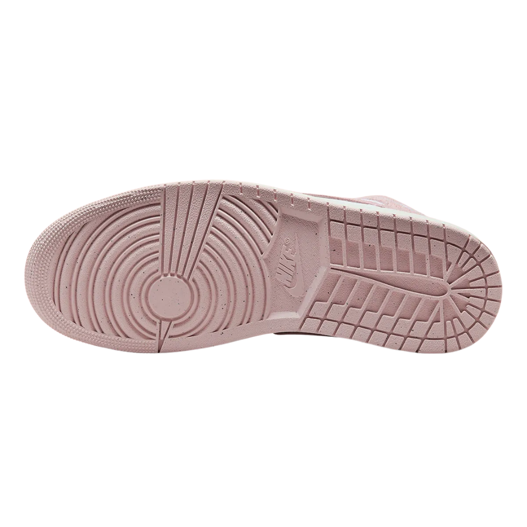 Nike Men’s Air Jordan 1 Mid SE Shoes “Pink Suede” – FN5215-161