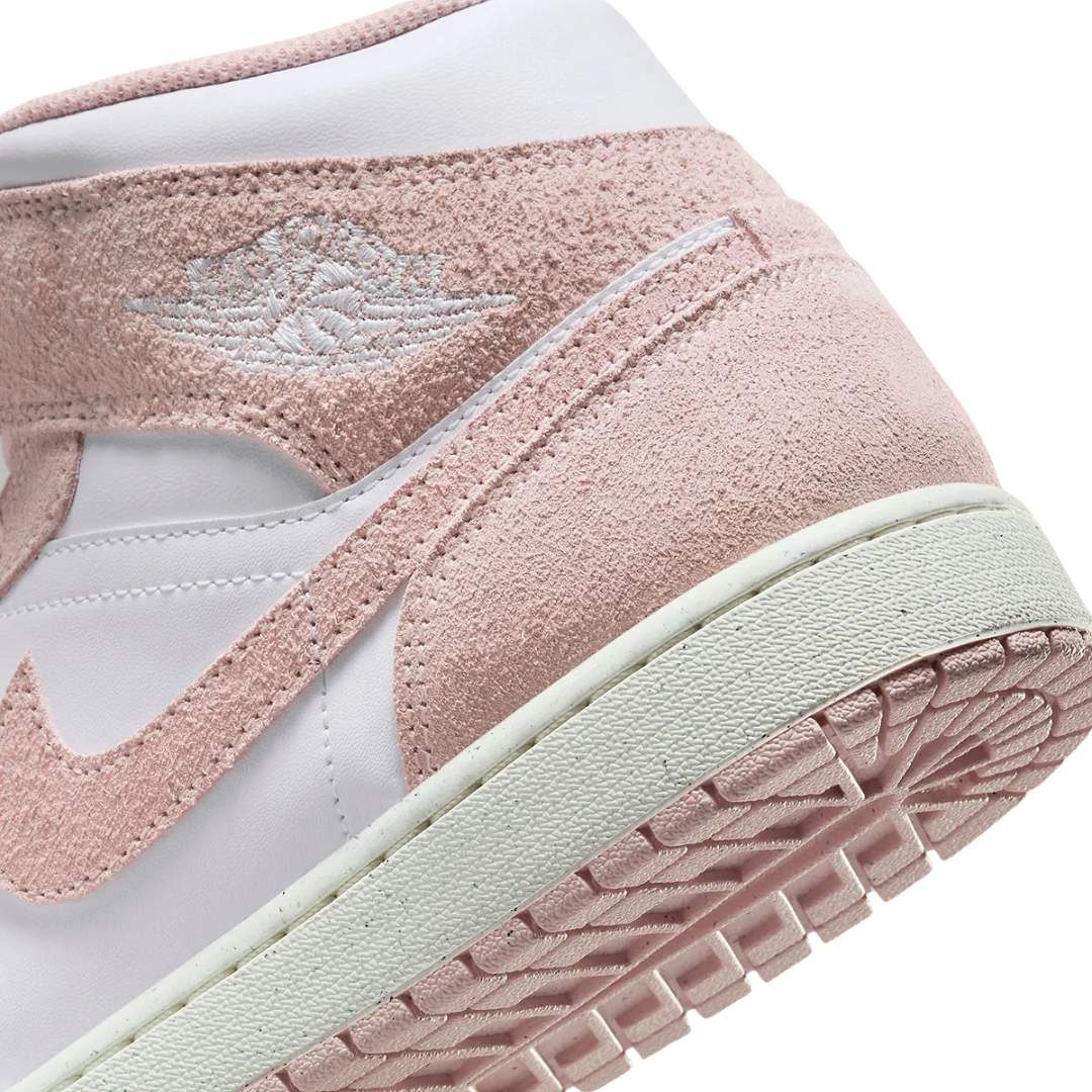 Nike Men’s Air Jordan 1 Mid SE Shoes “Pink Suede” – FN5215-161