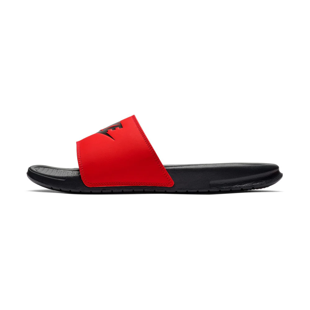 Nike Men's Benassi JDI Slides Red/Black – 343880-605