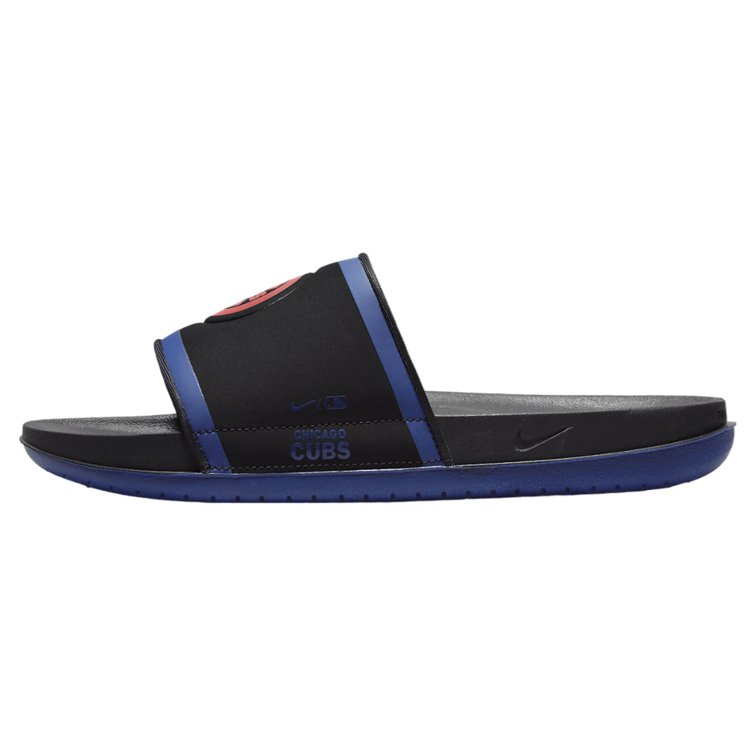 Nike Men's Offcourt Chicago Cubs Slide – Black/Royal Blue DH6973-002
