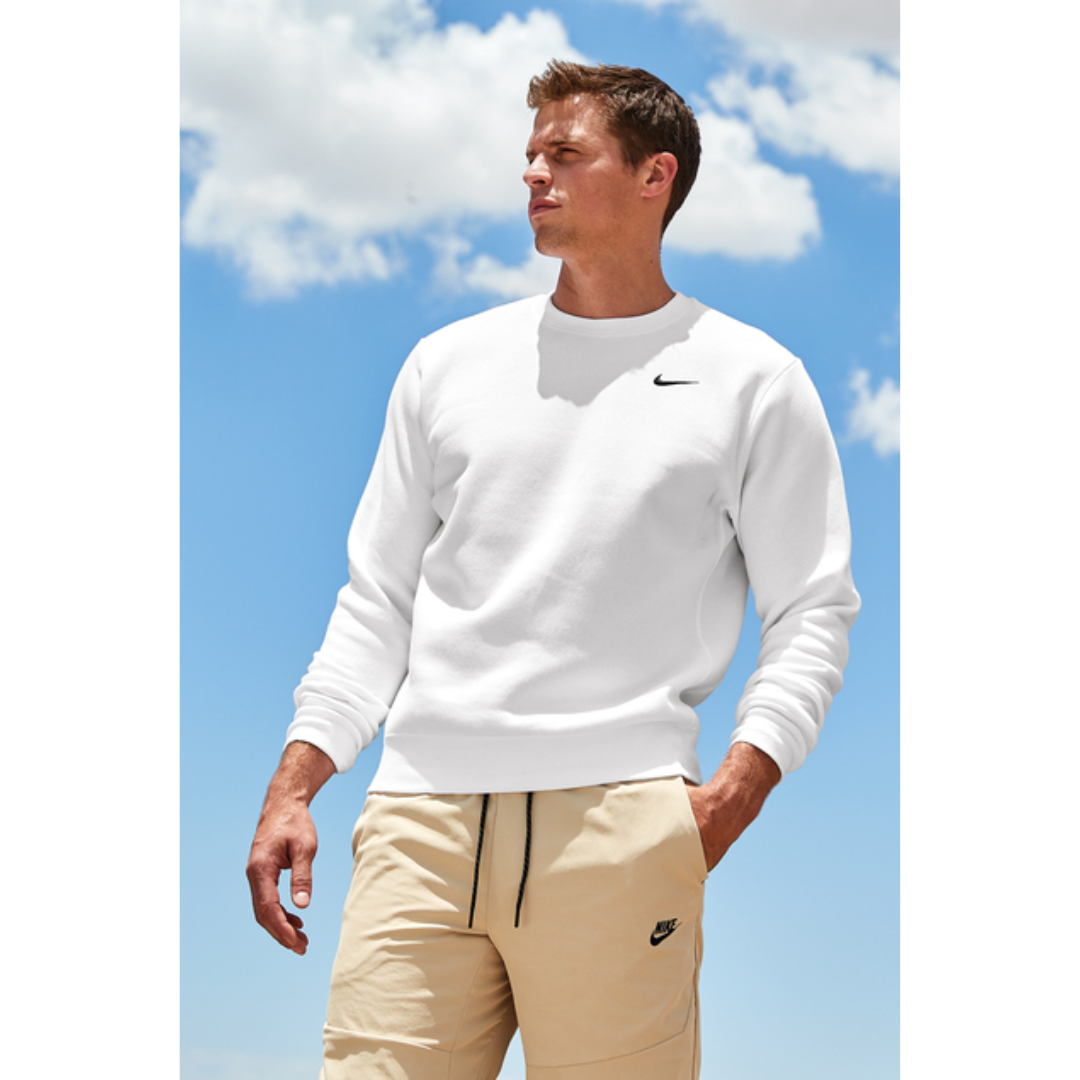 Nike Men's Sportswear Club Fleece Crewneck Sweatshirt – 637902-100