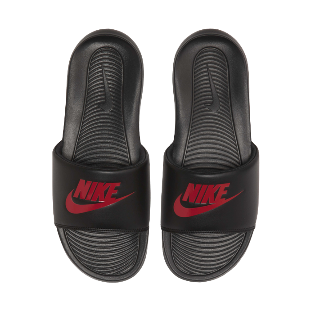 Nike Men’s Victori One Slides – Black Red CN9675-004