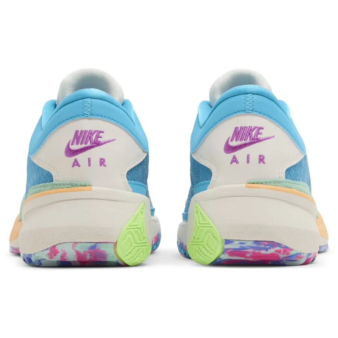 Nike Men’s Zoom Freak 5 “Cyan” Giannis Shoe – DX4985-400