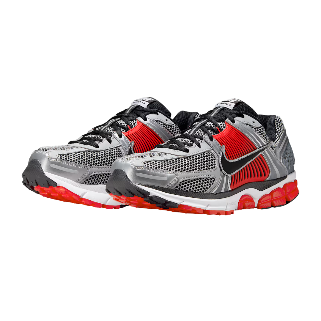 Nike Men’s Zoom Vomero 5 Shoes – Red/Sliver HV0926-095