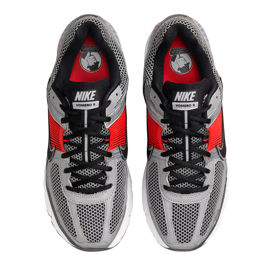 Nike Men’s Zoom Vomero 5 Shoes – Red/Sliver HV0926-095