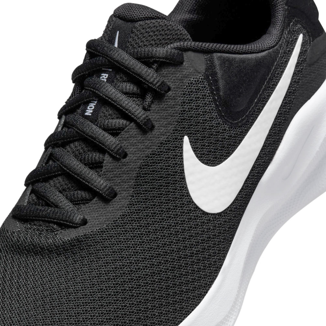 Nike Revolution 7 Men’s Wide Width Running Shoes – Black/White FB8501-002