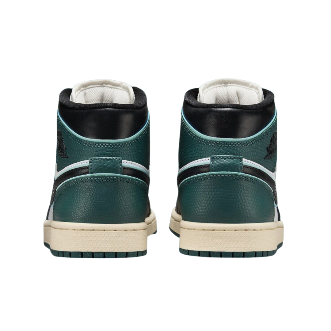 Nike Unisex Air Jordan 1 Mid “Oxidized Green” Shoes – FQ7818-100