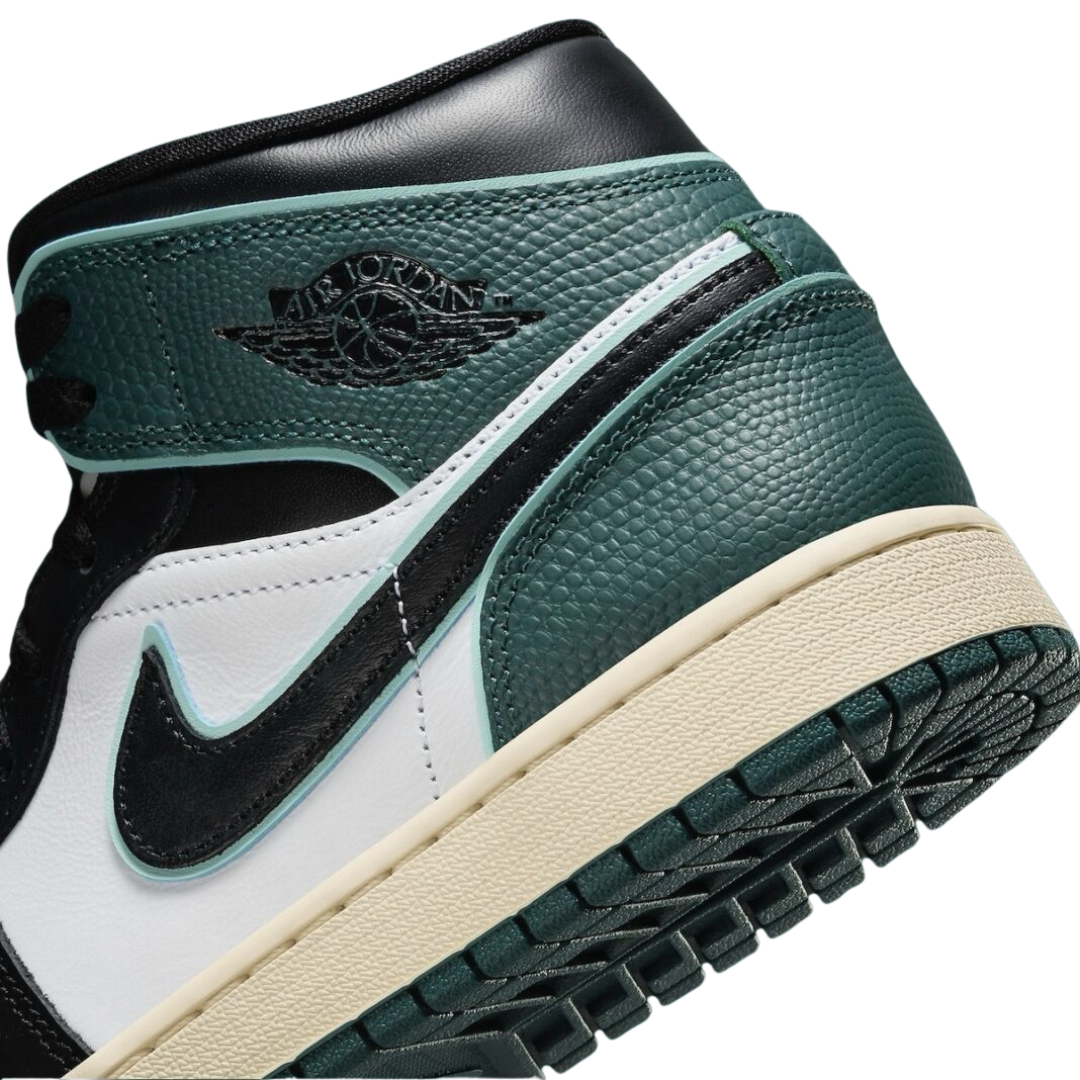 Nike Unisex Air Jordan 1 Mid “Oxidized Green” Shoes – FQ7818-100