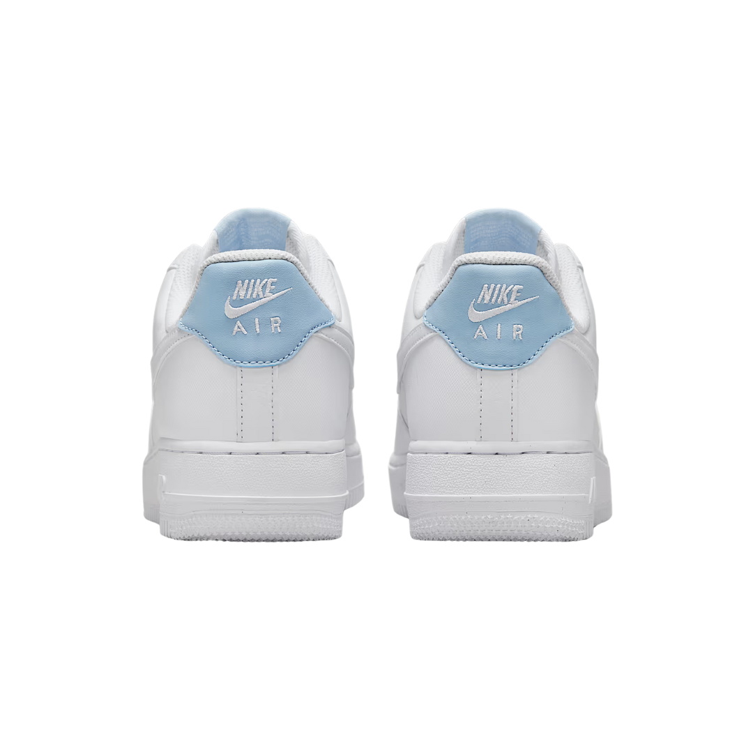 Nike Women's Air Force 1 '07 Shoes White/Light Armory Blue – IB7167-101