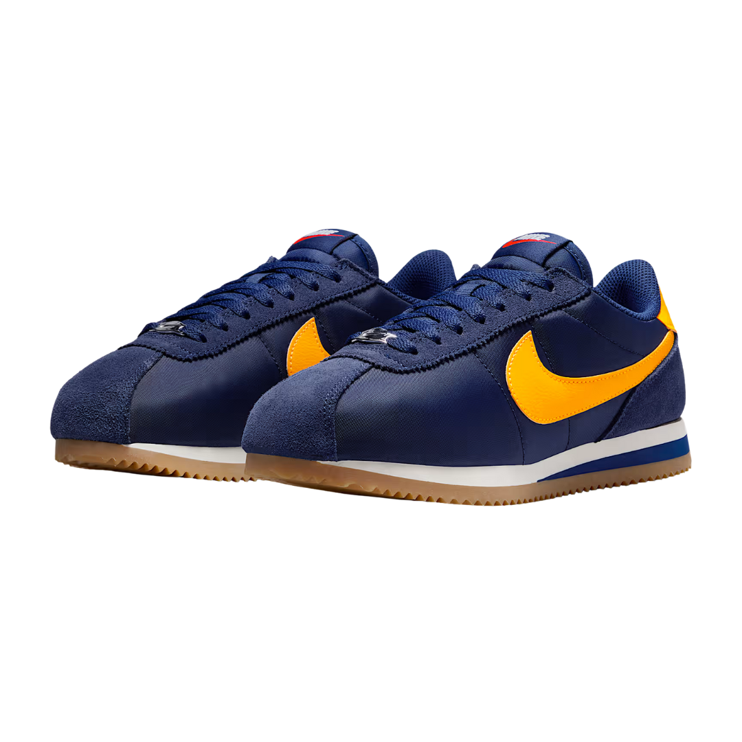 Nike Women's Cortez Shoes – Blue/Yellow DZ2795-403
