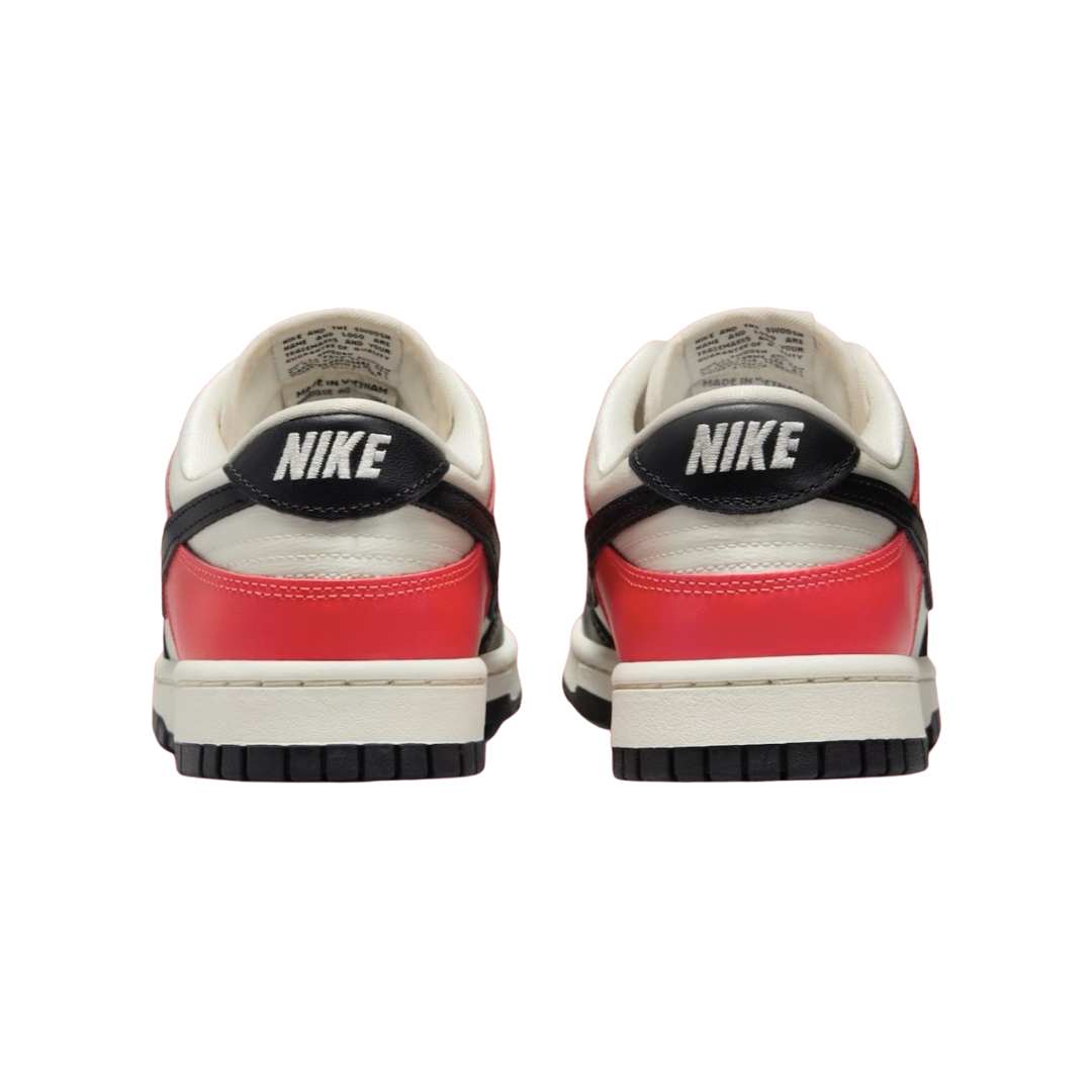Nike Women's Dunk Low Black Toe / Bright Crimson Shoes – HQ3423-635