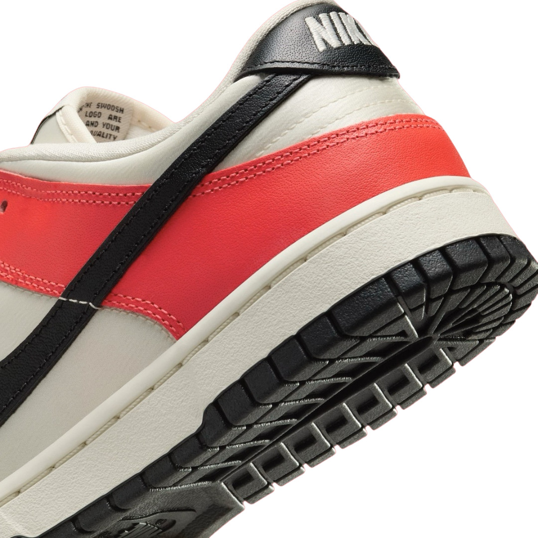 Nike Women's Dunk Low Black Toe / Bright Crimson Shoes – HQ3423-635