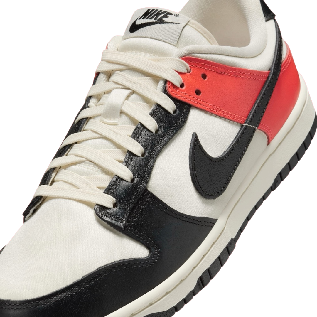 Nike Women's Dunk Low Black Toe / Bright Crimson Shoes – HQ3423-635
