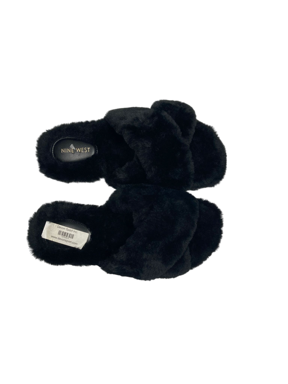 Nine West Black Warm Summer Slipper