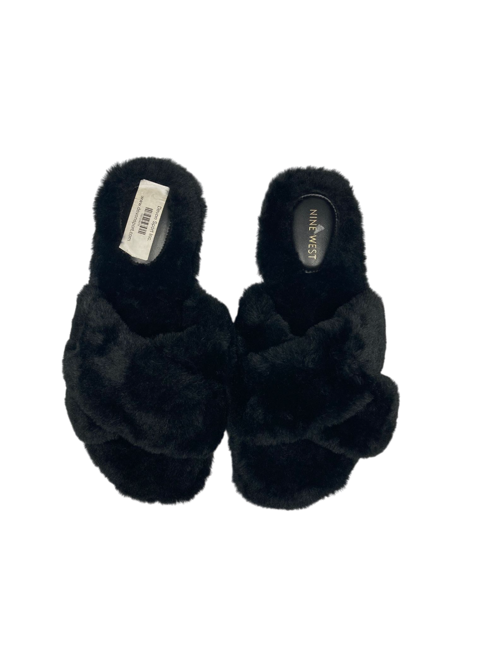 Nine West Black Warm Summer Slipper