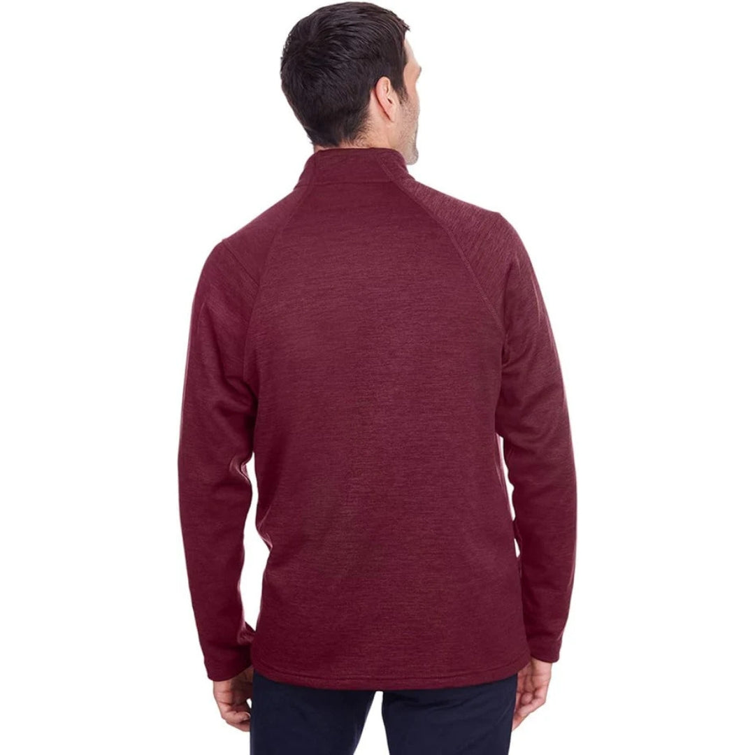 North End Men's Full-Zip Jacket Burgundy NE712