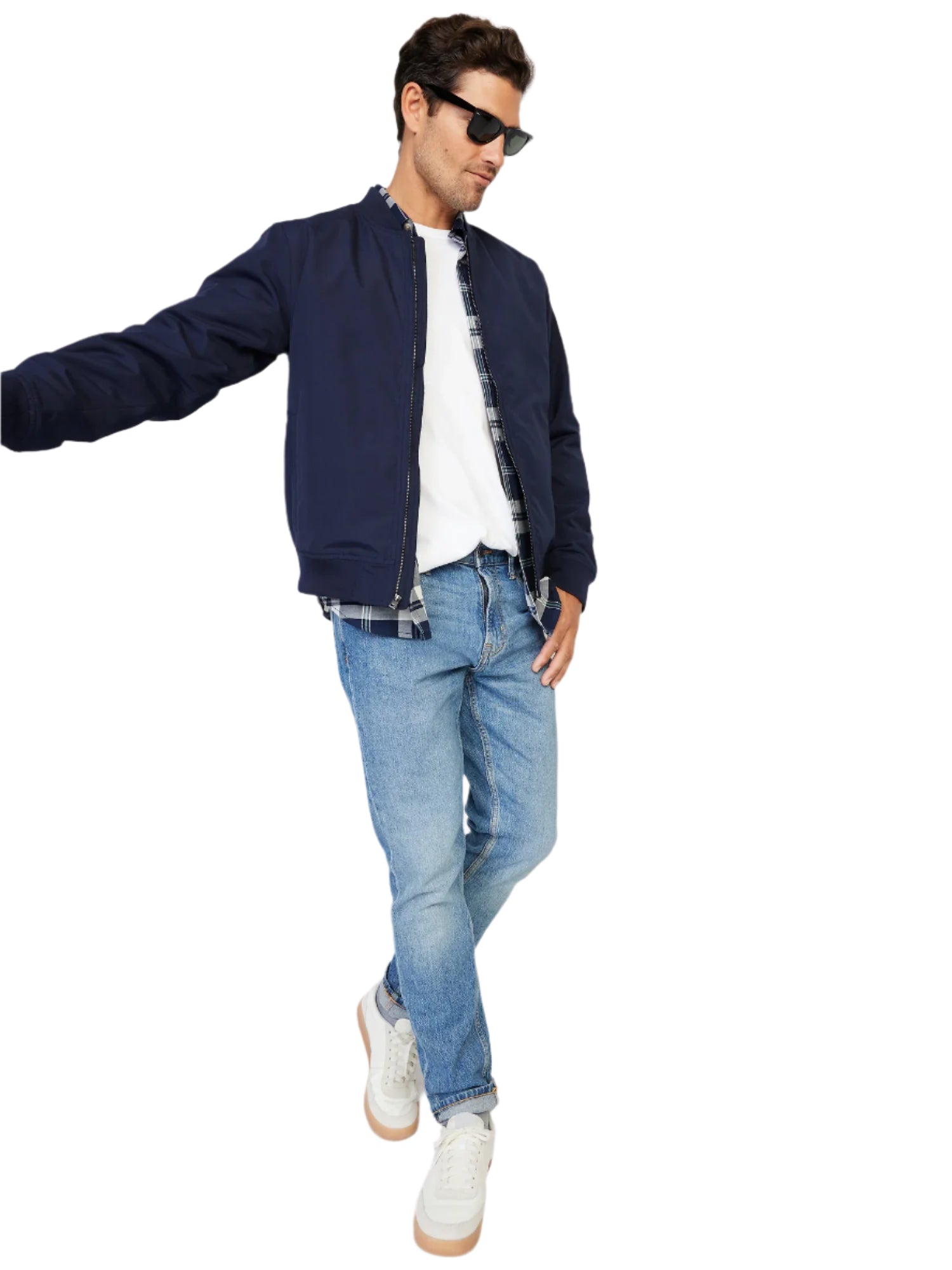 Veste aviateur zippée imperméable Old Navy