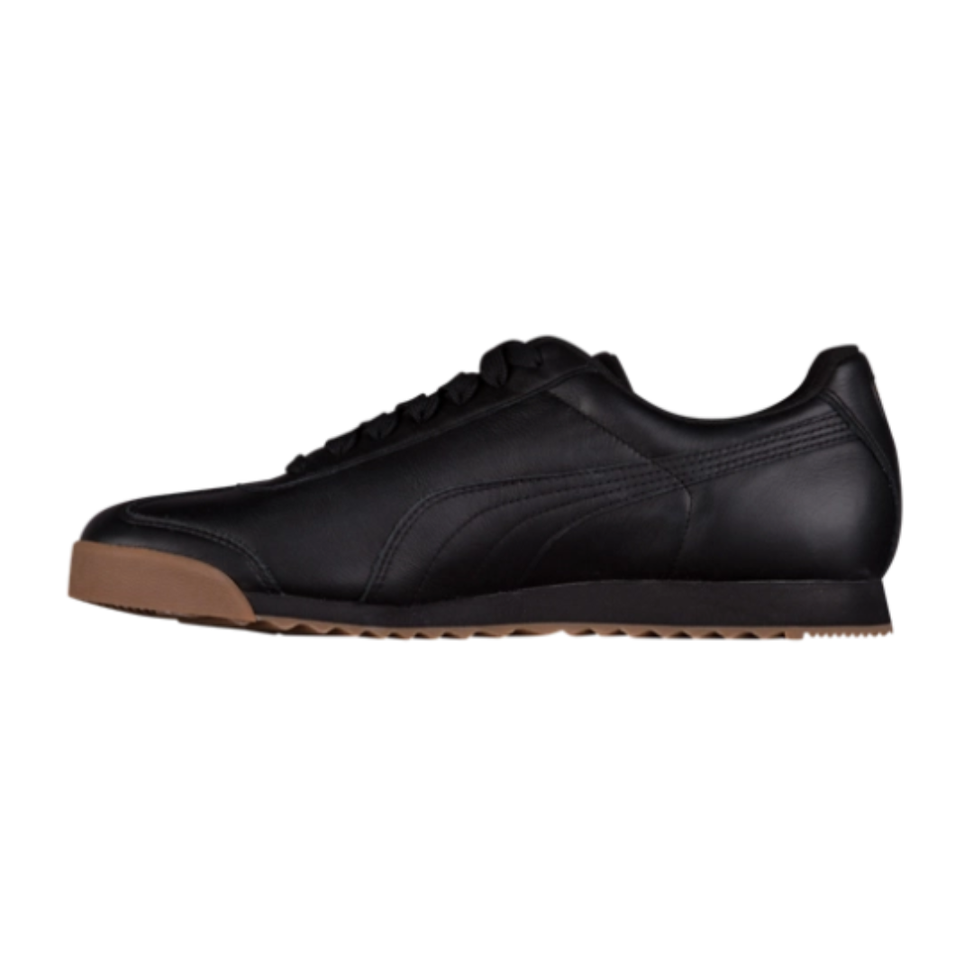 Puma Men’s Roma Classic Gum Sneakers Black  – 36640802