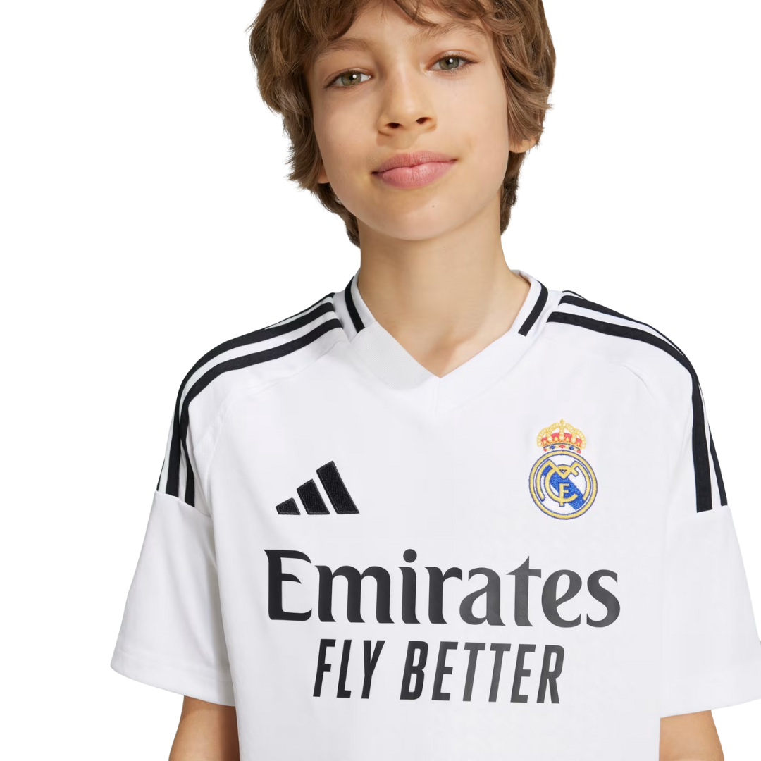 Real Madrid Kids' 24/25 Home Jersey –  (IT5186)
