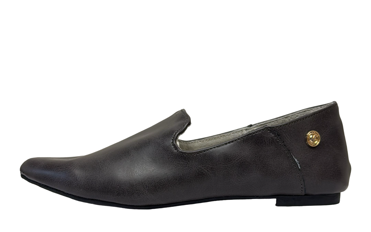 Shoe Lander Women's Grey Loafers