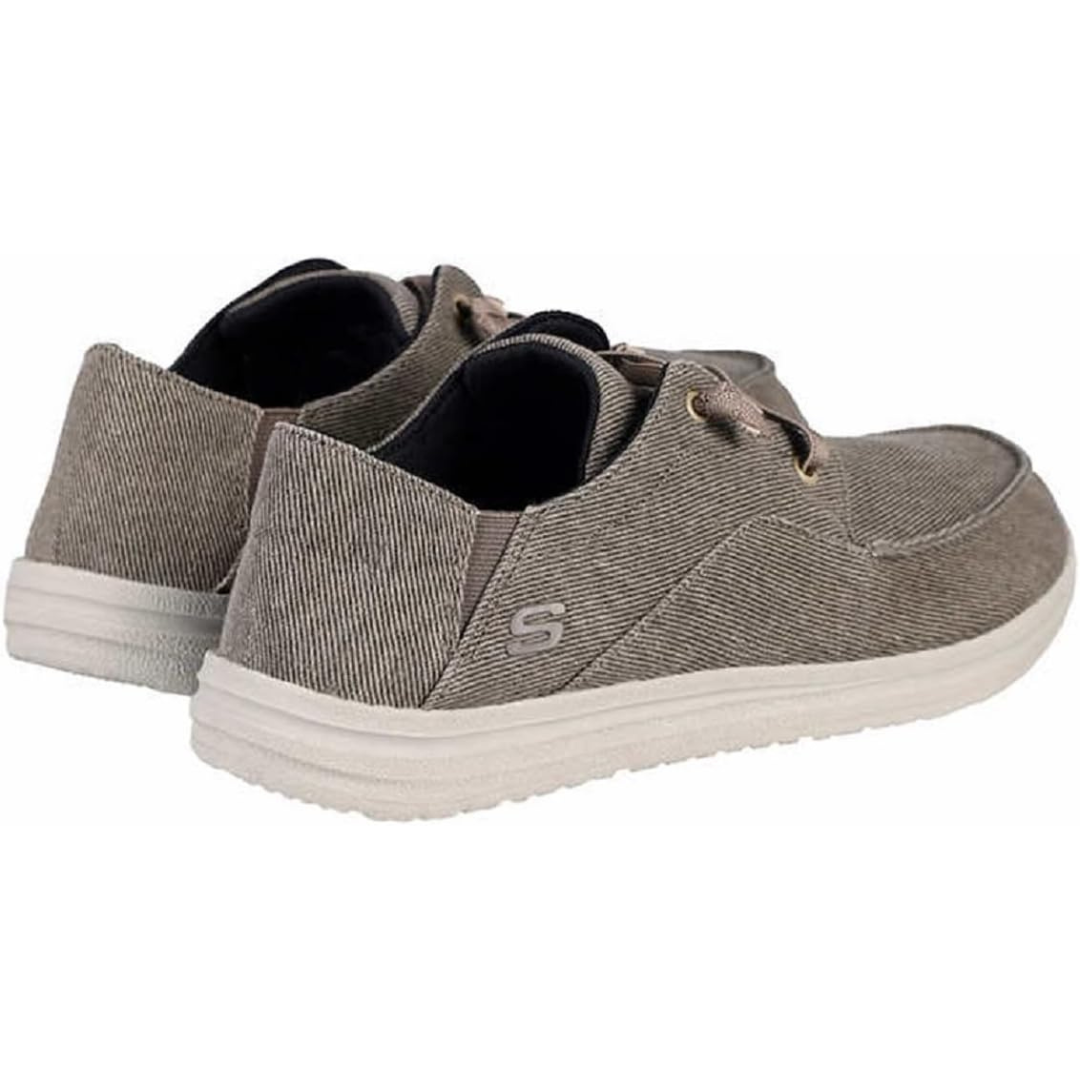 Skechers Zapatillas sin cordones de lona suave para hombre, artículo/artículo 1669050
