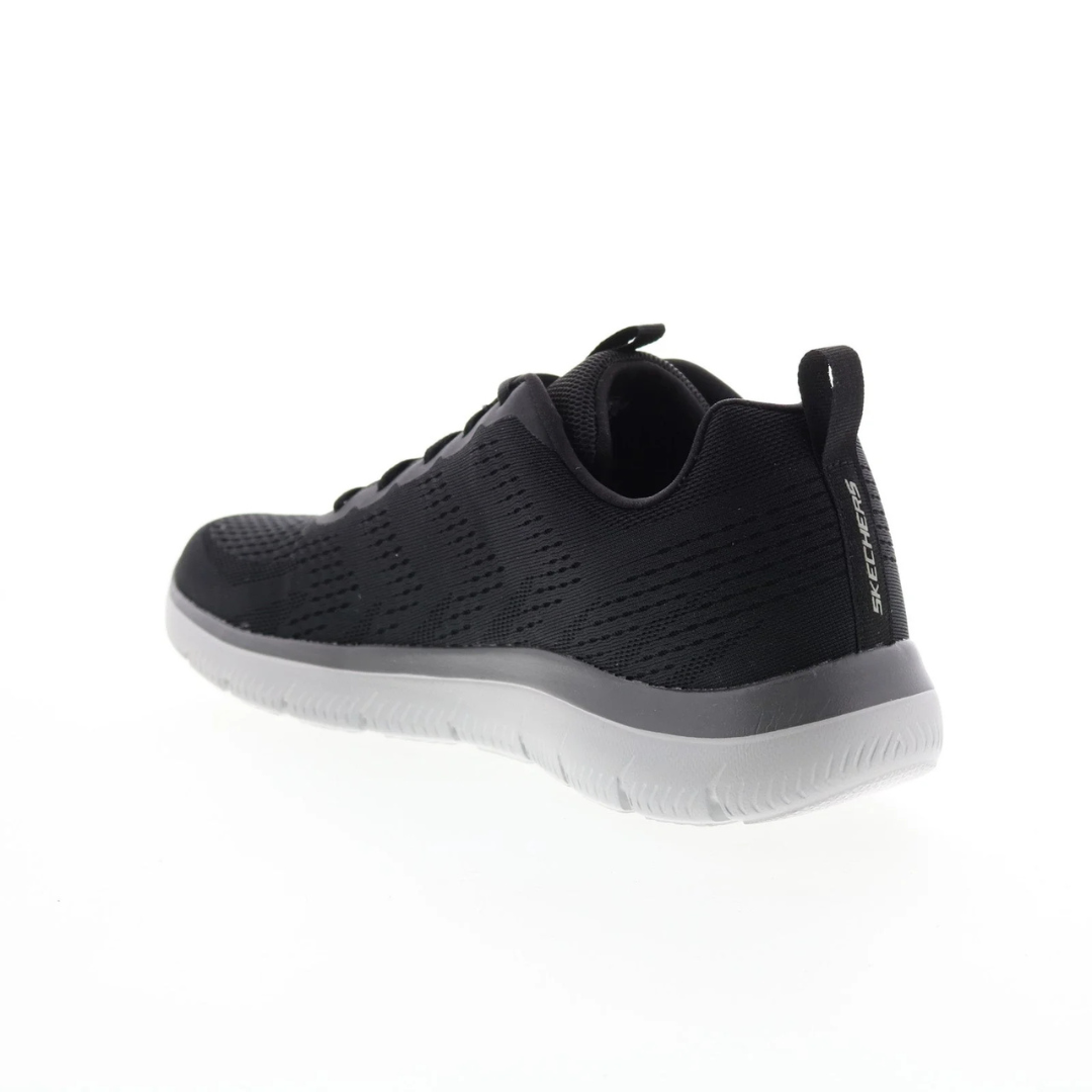 Zapatillas de senderismo Skechers de malla negra para hombre 16890 