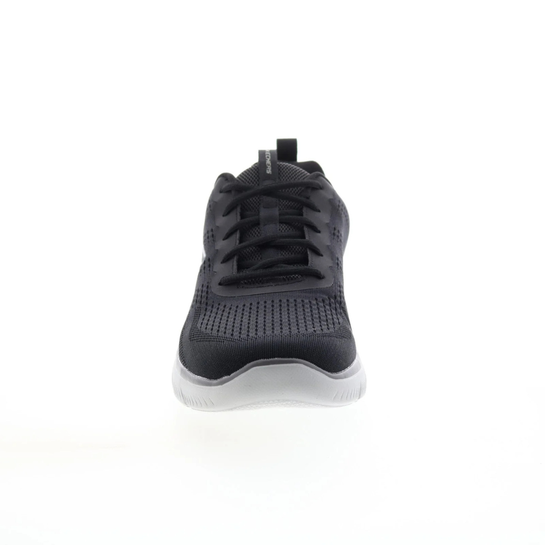 Zapatillas de senderismo Skechers de malla negra para hombre 16890 
