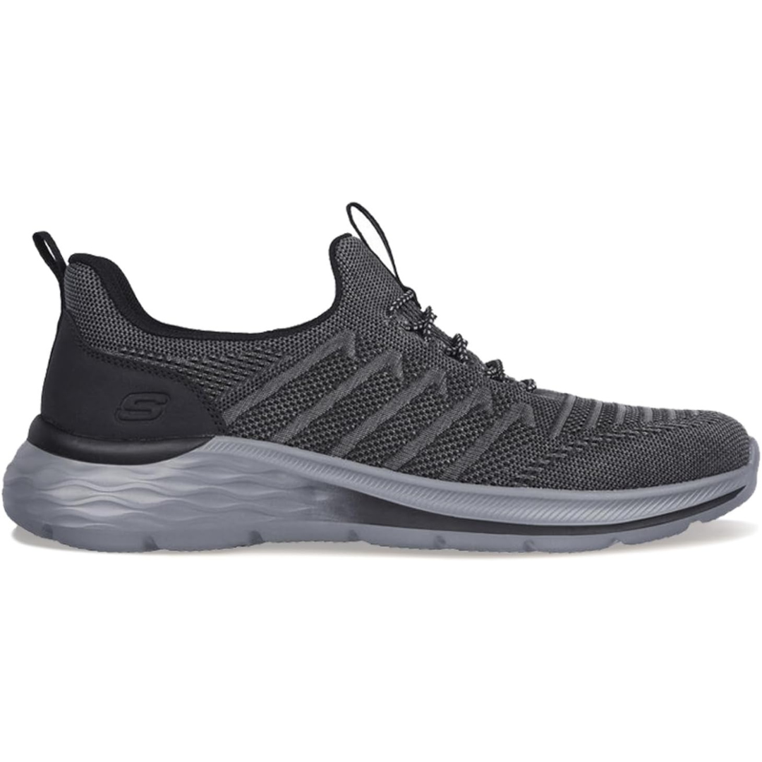 Skechers Men's Garner Crispin Black Slip On Shoes