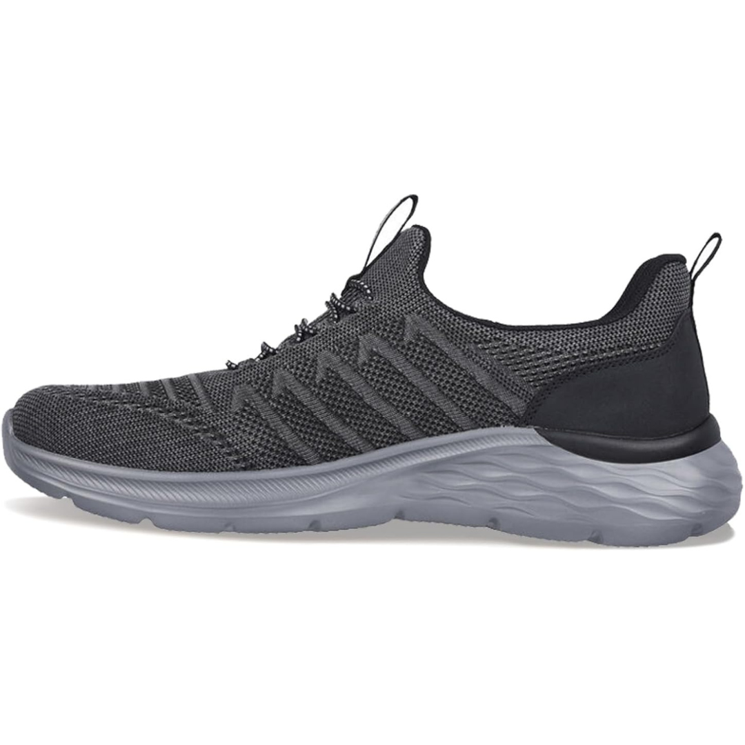Skechers Men's Garner Crispin Black Slip On Shoes